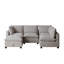Canapé modulaire sans accoudoirs avec repose-pieds Somerdale-1886915221