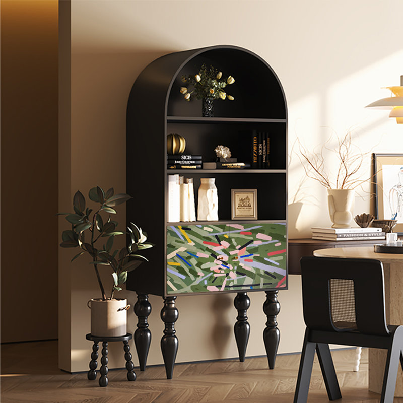 Modern art interesting display bookcase