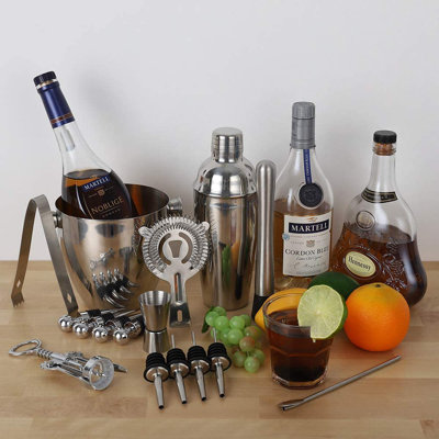 Ensemble d'outils de bar professionnel