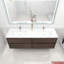 Ensemble de meuble-lavabo double mural 72 po Freidin-1250253823