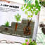Lit de jardin surélevé en acier galvanisé à 3 structures, 60,6 po x 43 po x 33,16 po, répond aux exigences de différentes plantes, ouvert pour réduire les problèmes, trousse de bordure en caoutchouc, s'adapte aux tailles de plantes, améliore la gestion, scelle