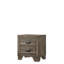 Ensemble de chambre à coucher à panneau classique avec finition brune-703066942-703066930