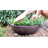 Ascend 20.75" x 20.75" x 11.5" Round Polyresin Outdoor Planter Pot - Sable-1681005779-1681005776-1666207541
