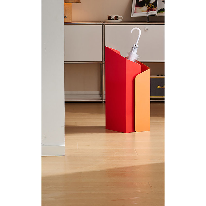 Porte-parapluies, Rouge/orange