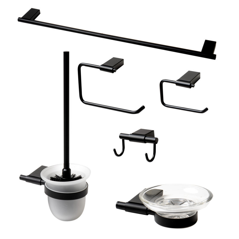 6 - Piece Bathroom Hardware Set