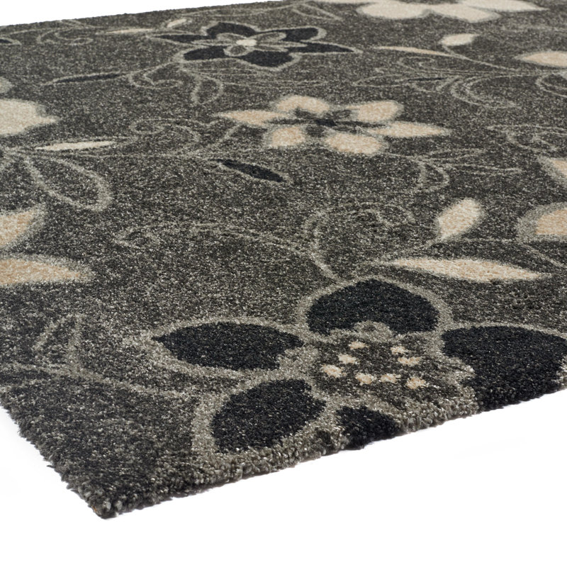 Tapis gris area Market, Rectangle 6 pi 7 po x 9 pi 6 po