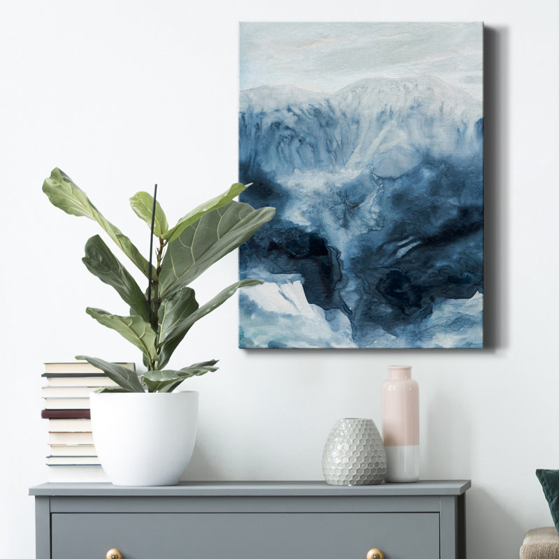 " Glacier Mountain ", 48" H x 32" W x 1" D