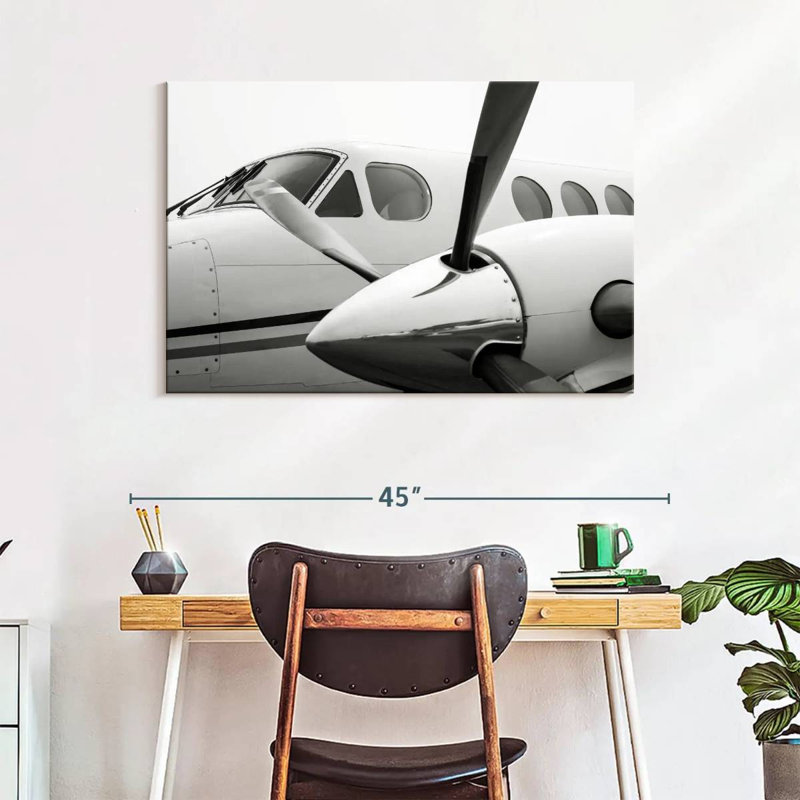 Mehar Private Jet Propeller, 26" H x 39" W