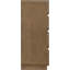 Commode Adagio en bois massif brun et placage de chêne-123222851