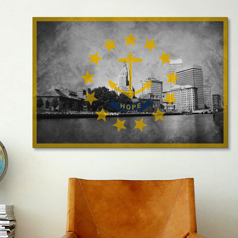 Impression sur toile, H 12 po x l 18 po x P 1,5 po, Pas de tapis, Toile tendue