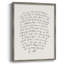 Lettre à un amoureux I, reproduction encadrée - bois massif-1363512291