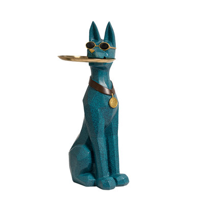 Luxury And High-End Resin Dog Collar Tray Decorative Item