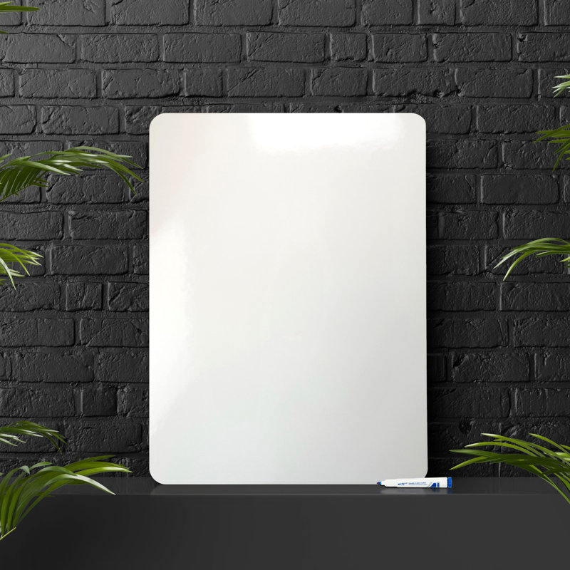 18 x 24 magnétique blanc effaçable à sec (1/8 po) - paquet de 12, 18 x 24