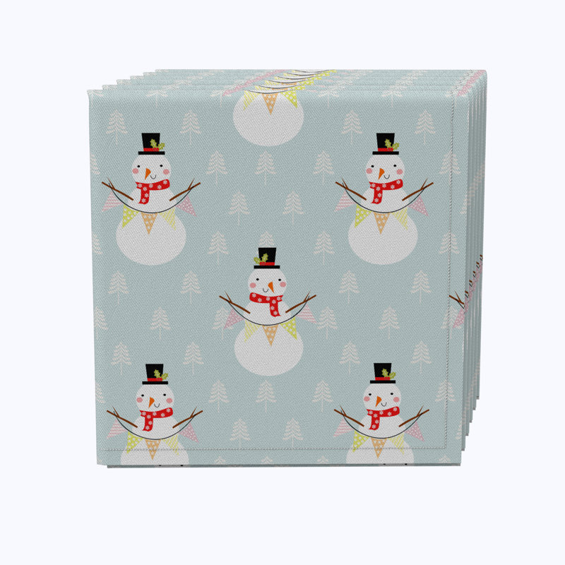 Emma-Jane 100% Cotton No Pattern Square Napkin