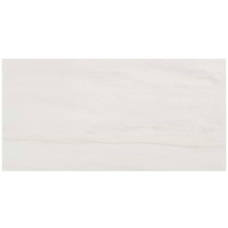 Dreamstone 12X24 Polished Porcelain Tile, Dolomite Snow Polished