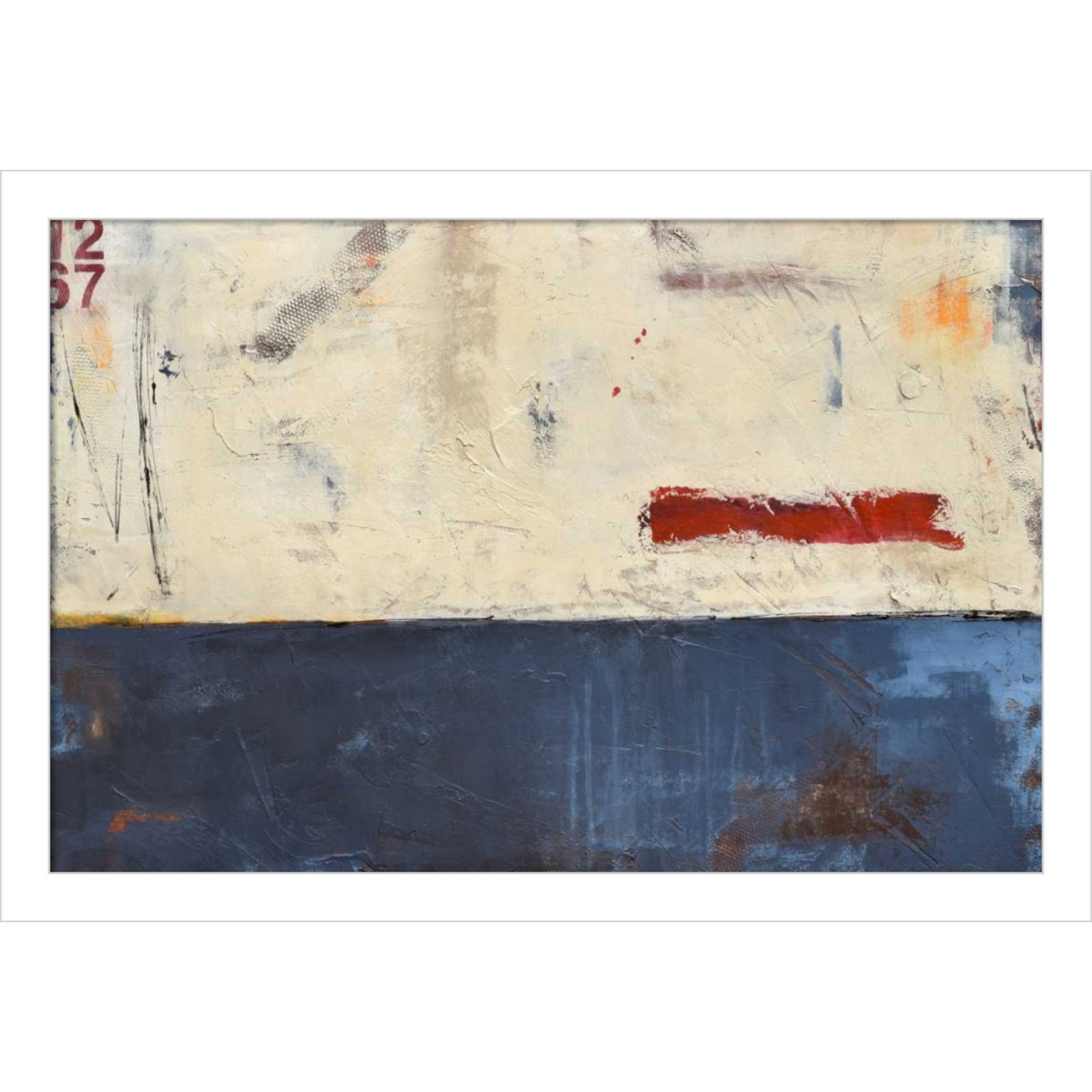 Label 1267 Print by Erin Ashley, 12" H x 17" W, White