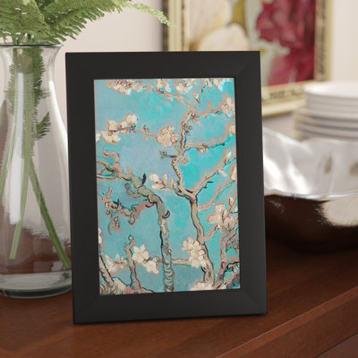 Burge 6-Piece Rectangle Picture Frame Set, Black