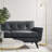 Modway Engage Herringbone Fabric Loveseat-1306639336