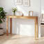 Table console en bois avec plateau épais-176211202