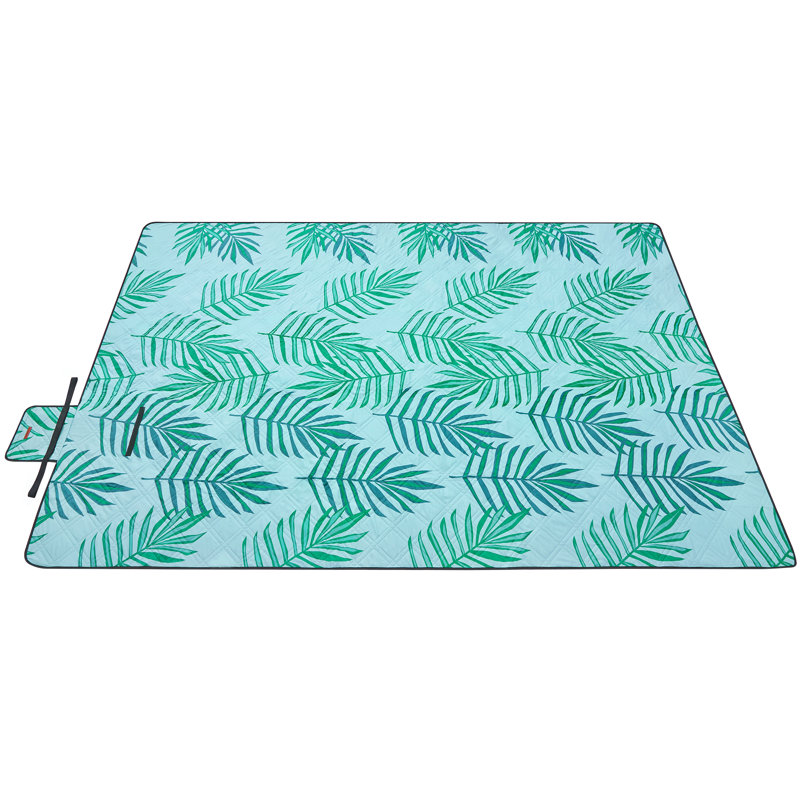 200x300cm Polyester Picnic Blanket, Blue