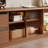 Solid Wood Expandable TV Stand Stylish Storage