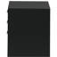File Cabinet, Rolling Mobile, Storage Drawers, Printer Stand, Office, Work, Black Laminate, Contemporary, Modern