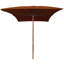 Aydin 200 cm W X 300 cm D Rectangular Market Parasol with Pulley Lift-157002713