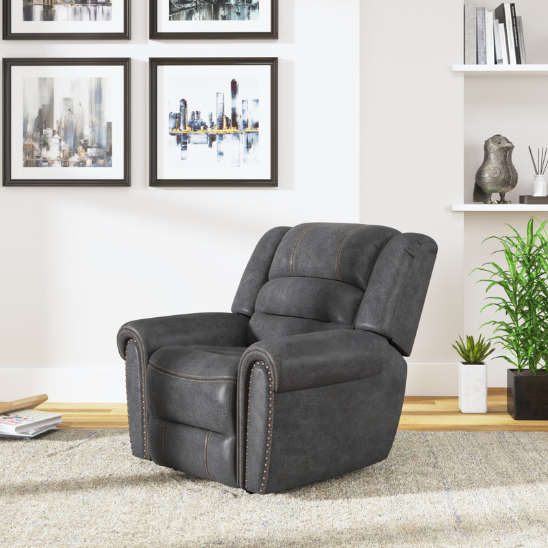 Boran Faux Leather Recliner