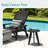 Outdoor Side Table, HDPE Outdoor Table, Small Round Side Table Weather-Resistant, Outdoor Side Tables For Patio, Porch, Deck, End Table For Plant Stand, Living Room, Bedroom,-1419008360