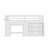 Gerick Twin Loft Bed With Drawer-1293337989