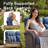 Alakai All-Weather Outdoor Patio Wicker Sofa With 6" Thick Cushion-798419644