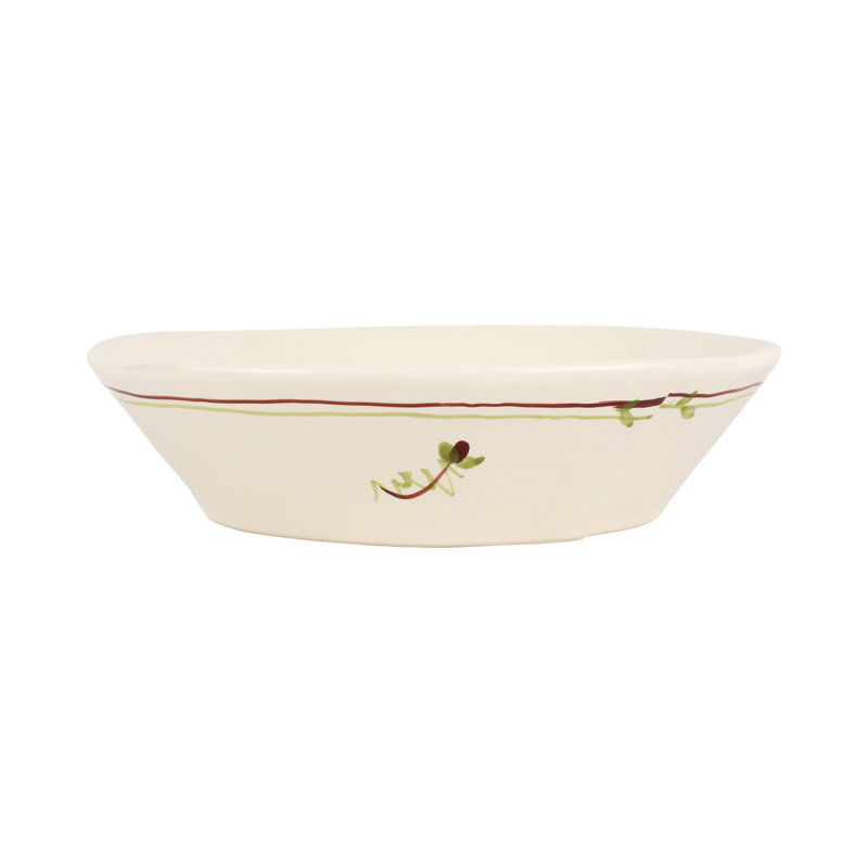Lastra Fiori Di Bosco Stoneware Serving Bowl