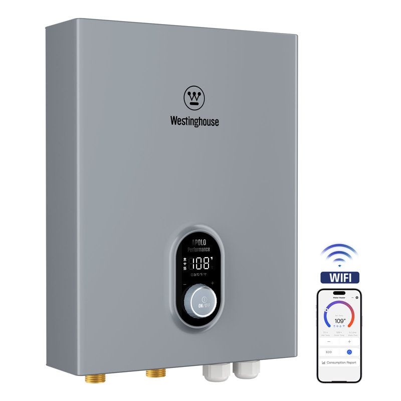 Westinghouse Apolo Performance 18 kW 4.2 GPM 240-Volt Smart WiFi Control Tankless Electric Water Heater