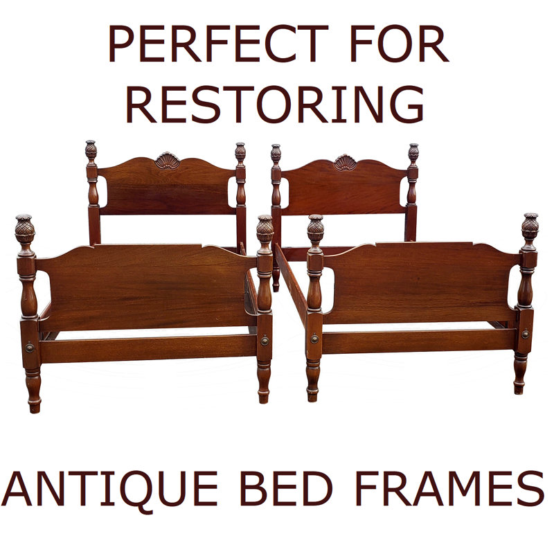 82" Medium Finish Laminated Wood Queen/King Bed Side Rails