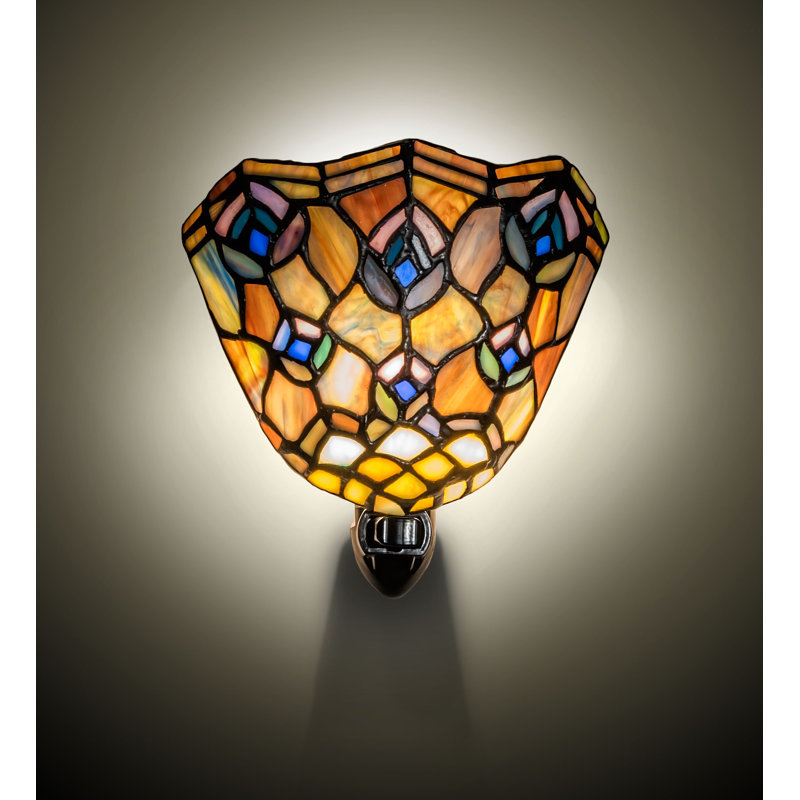Tiffany 1 - Light Candle Wall Light