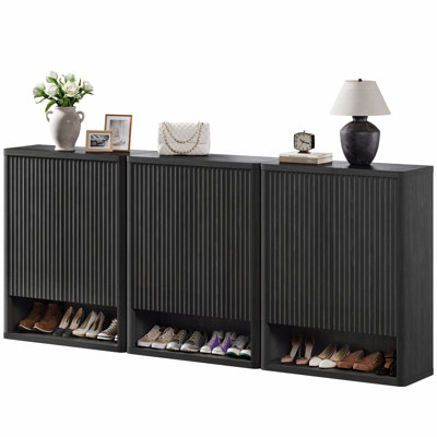 Cesiro 24-Pair Shoe Storage Cabinet