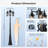 Dusk to Dawn Black 3-Head Outdoor Post Lantern with Outlet