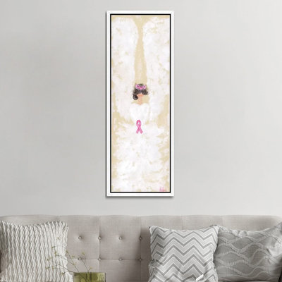 Breast Cancer Angel by Ashley Bradley - Painting on Canvas