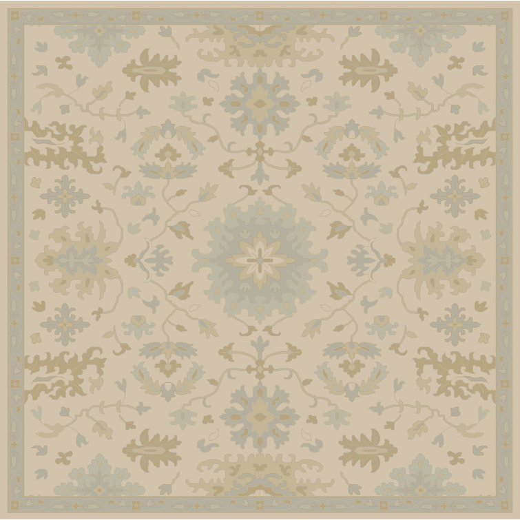 Arden Handmade Wool Blue/Gray/Beige Rug