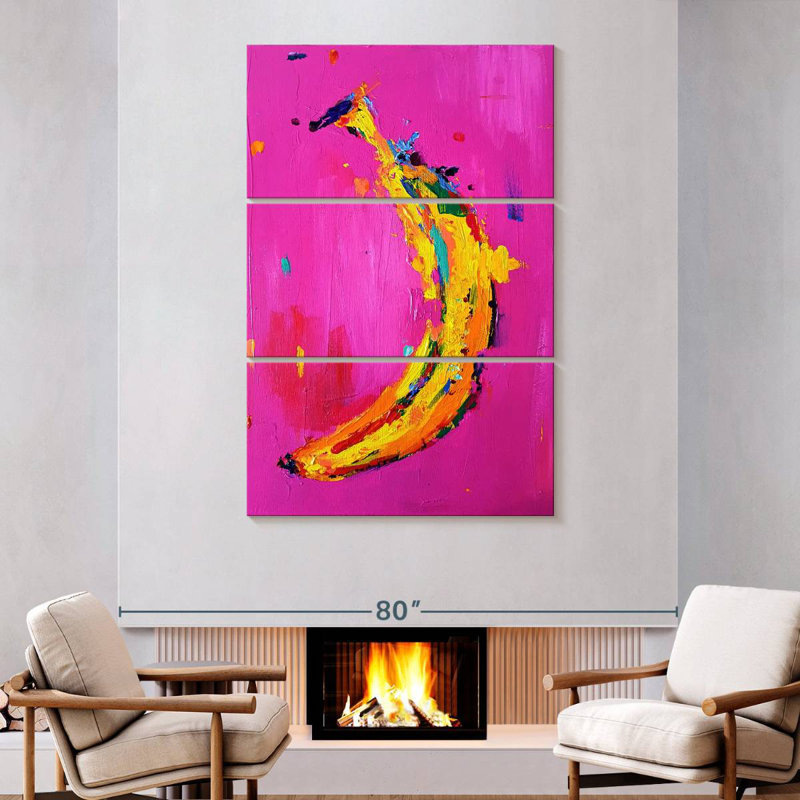 Yarlin Banana 2019, 74" H x 48" W