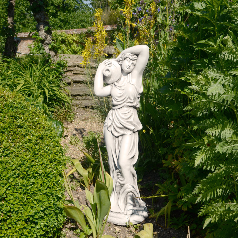 ELIZABETH Urn Girl 84cm, Stone