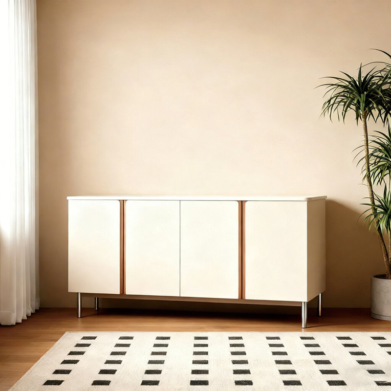 Buffet de luxe moderne et minimaliste, H 35,4 po x l 70,8 po x P 15,7 po