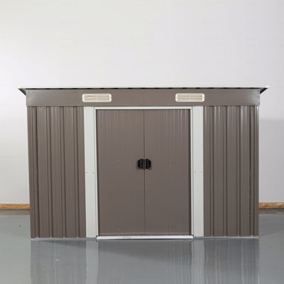 6Ft X 4Ft Outdoor Metal Storage Shed