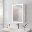 Armoire à pharmacie de salle de bain avec lumières, armoire à pharmacie DEL 28 po x 20 po