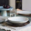 Stacked Organic Handmade Stoneware Dinner Plate-887930913