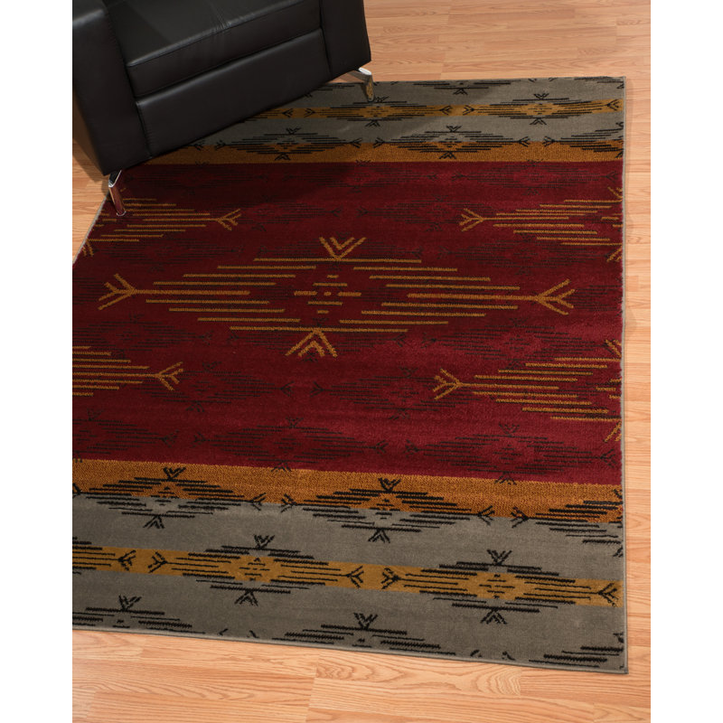 Sayre Southwestern Indoor Rug, Rectangle 5'3" x 7'2"