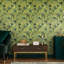 Pepper Embossed Wild Flower Felice Wallpaper Roll-322731326