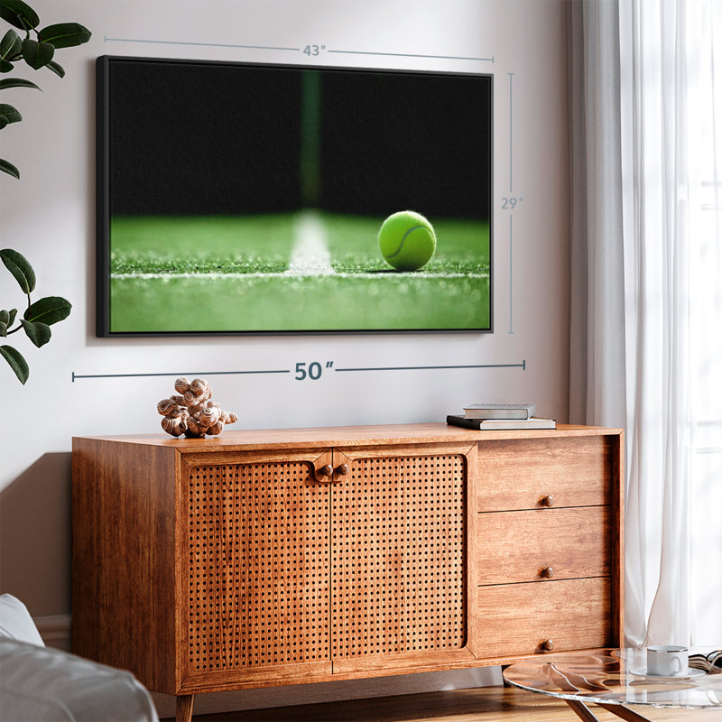 «Tennis Line Wall Art», H 43 po x l 29 po