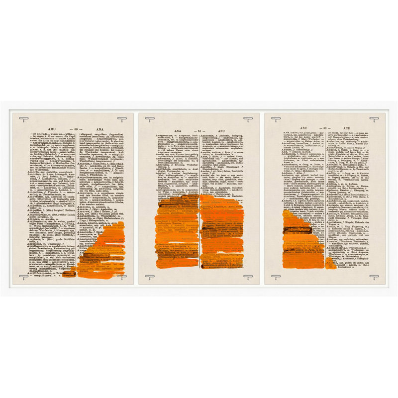 " The Excerpt Orange 1 " by Thom Filicia