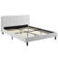 Lit double Linnea en blanc